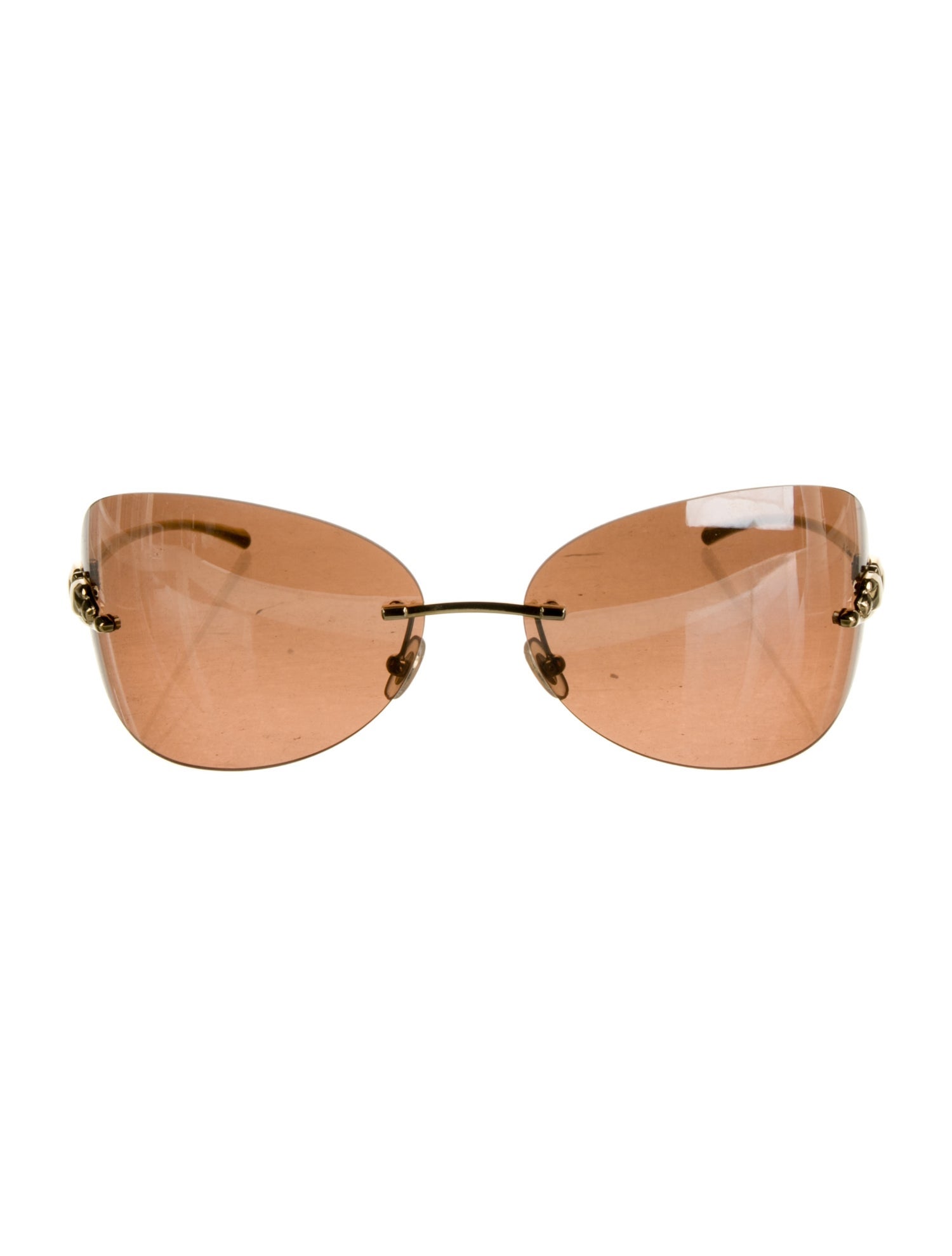 Cartier Panthere De Cartier Shield Sunglasses