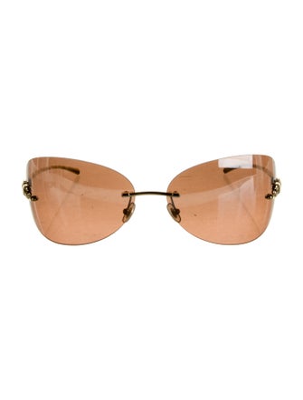 Cartier Panthere De Cartier Shield Sunglasses