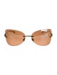 Cartier Panthere De Cartier Shield Sunglasses