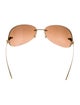 Cartier Panthere De Cartier Shield Sunglasses