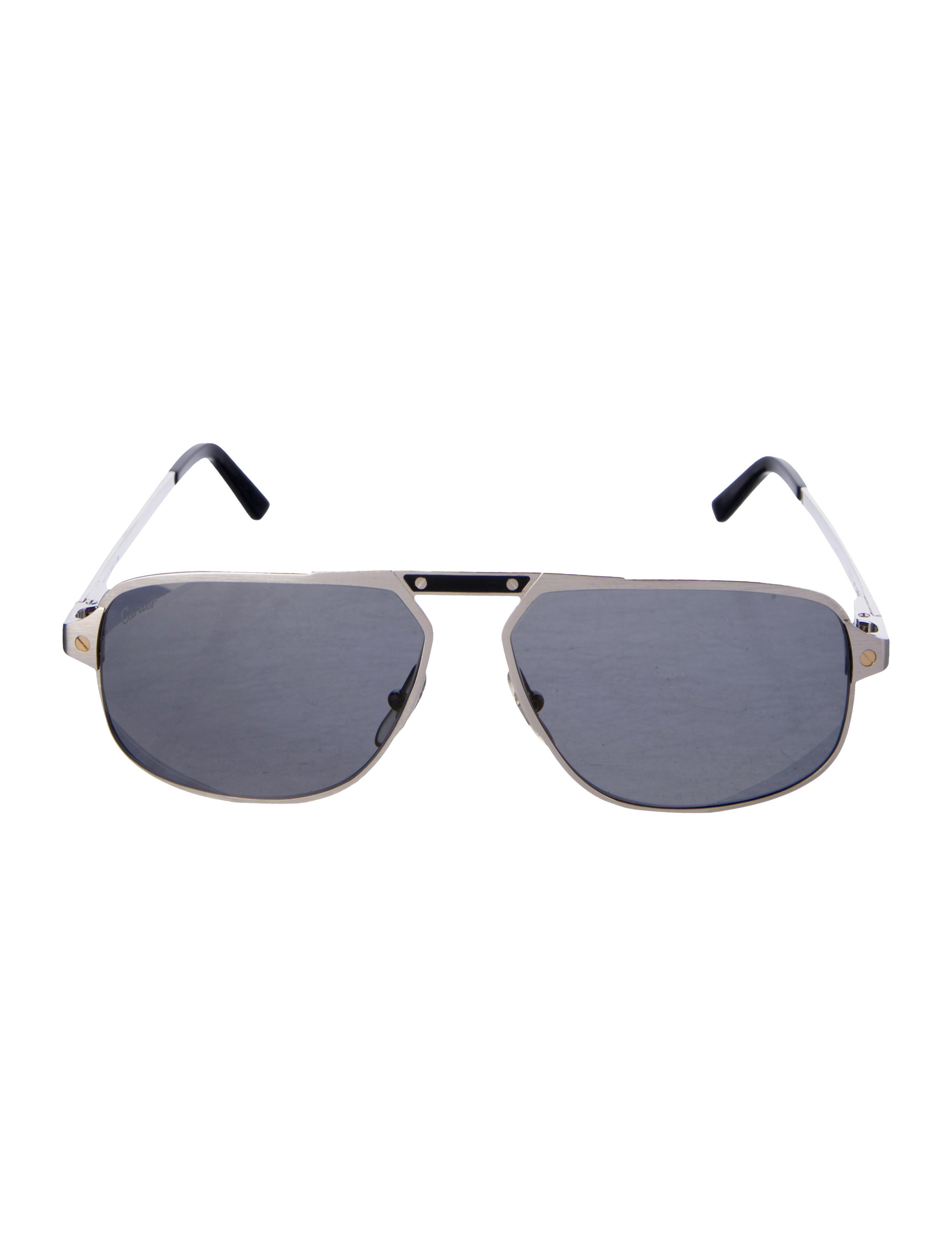 Cartier Aviator Tinted Sunglasses