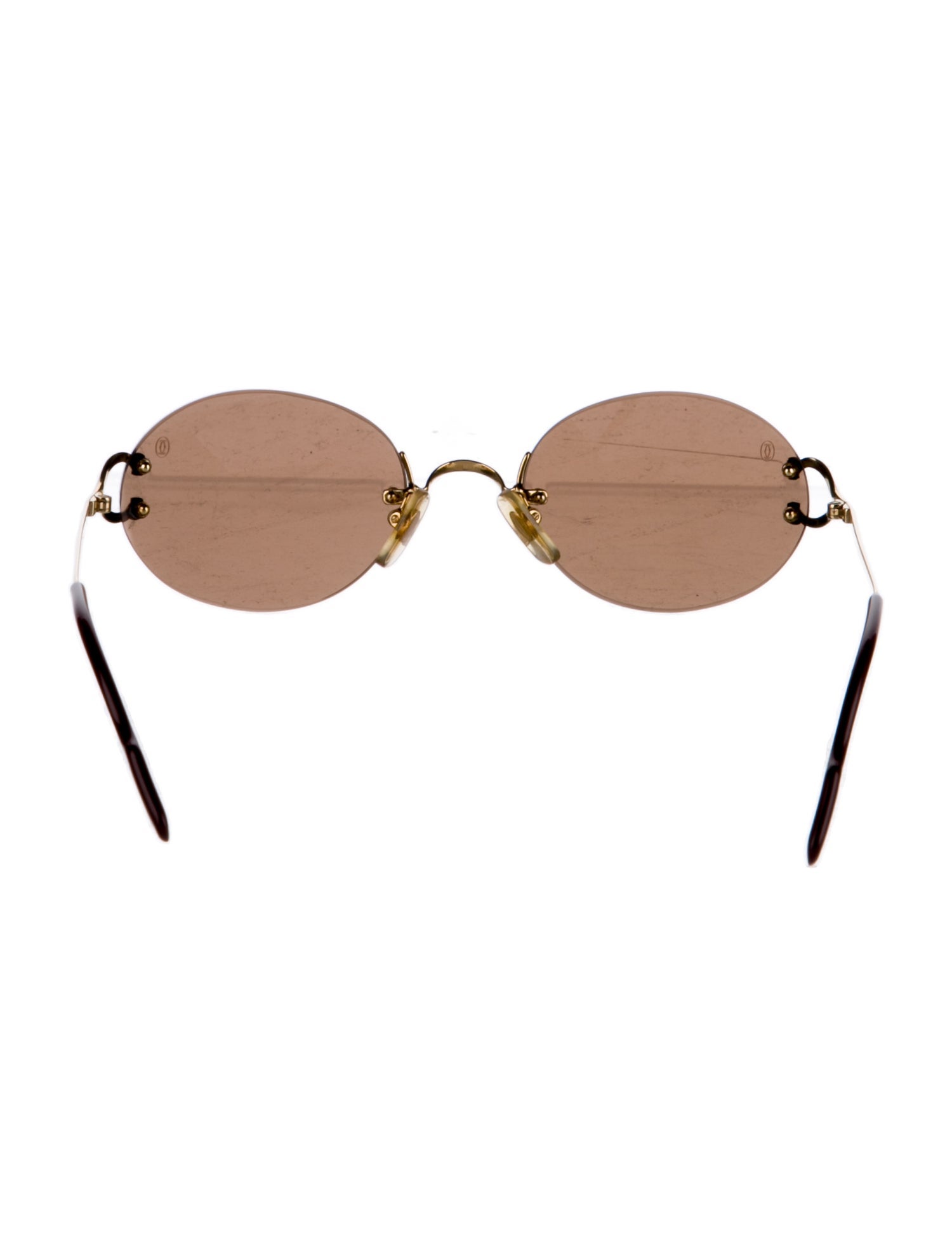 Cartier Cat-Eye Tinted Sunglasses