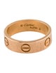 Cartier LOVE Ring, Classic Model