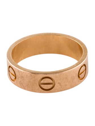 Cartier LOVE Ring, Classic Model