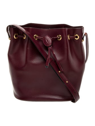 Cartier Leather Bucket Bag