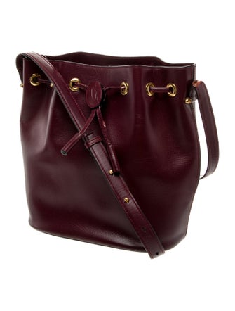 Cartier Leather Bucket Bag