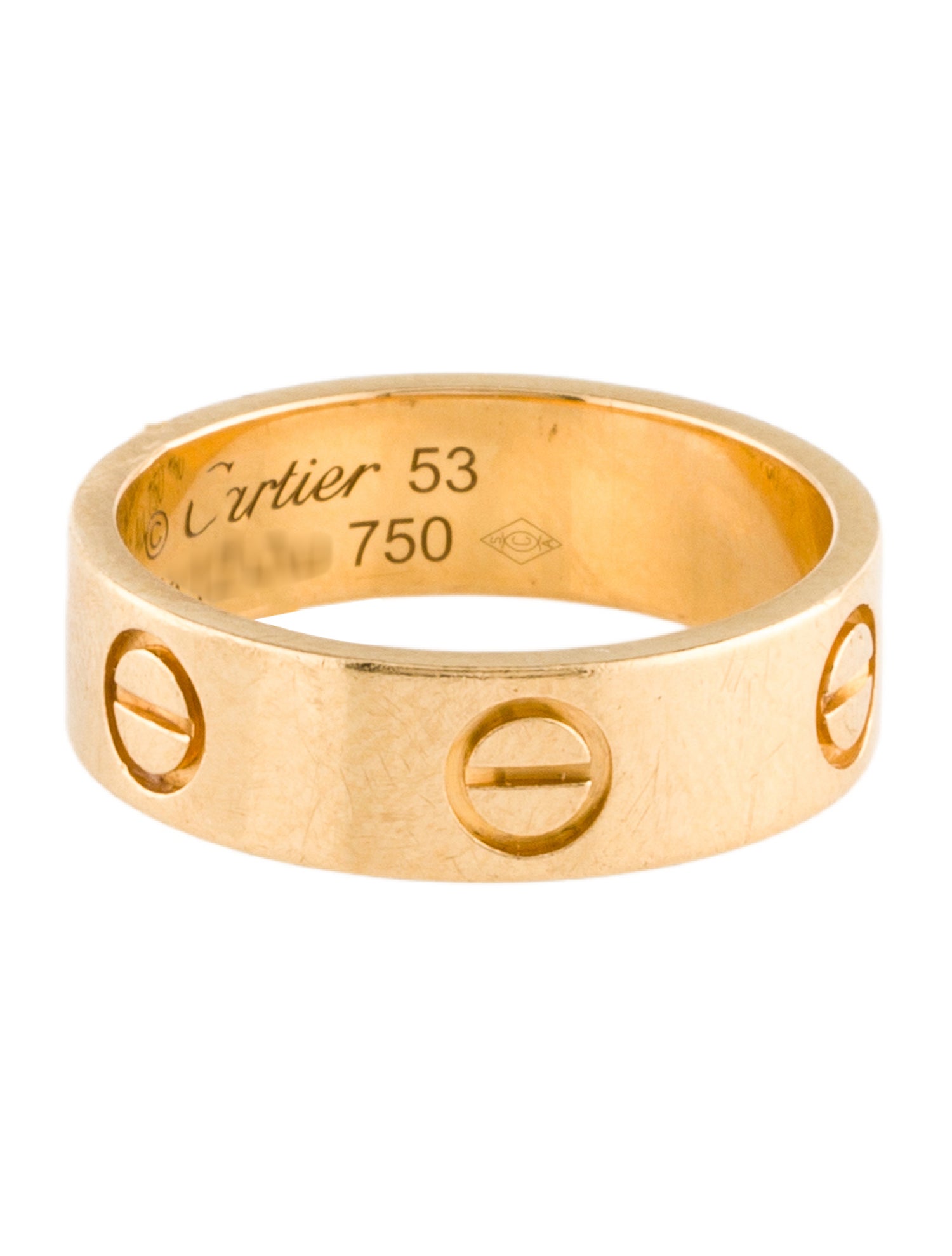 Cartier LOVE Ring, Classic Model
