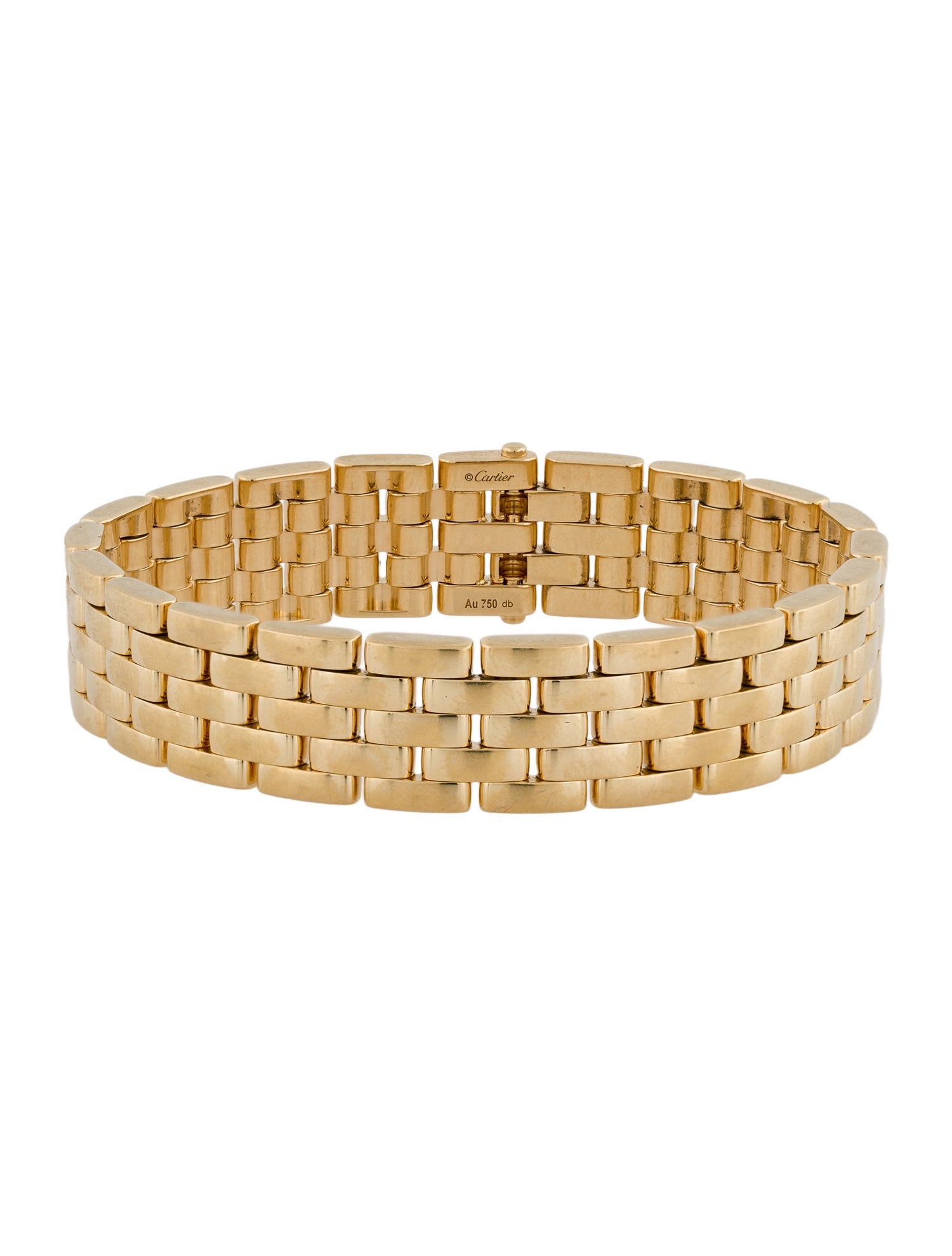 Cartier Maillon Panthére Bracelet, Five Rows