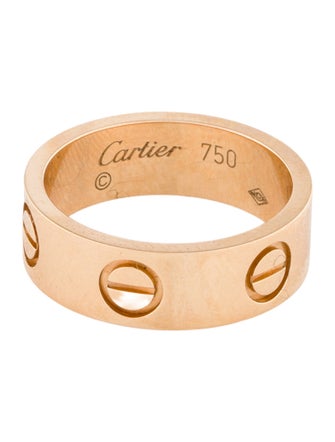 Cartier LOVE Ring, Classic Model
