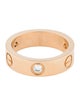 Cartier 3 Diamonds LOVE Ring, Classic Model