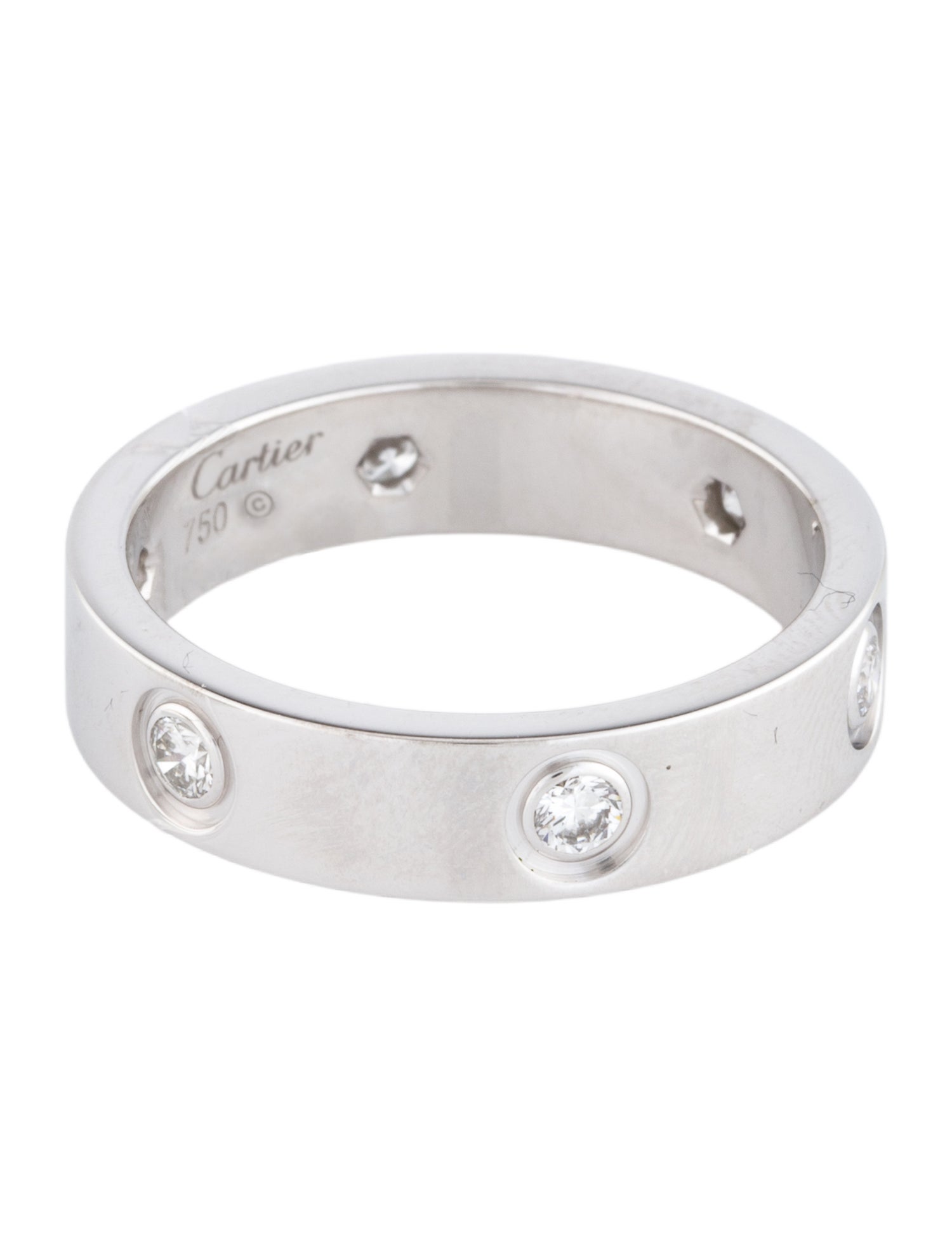 Cartier 6 Diamonds LOVE Ring, Classic Model