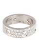 Cartier 6 Diamonds LOVE Ring, Classic Model, Pavéd