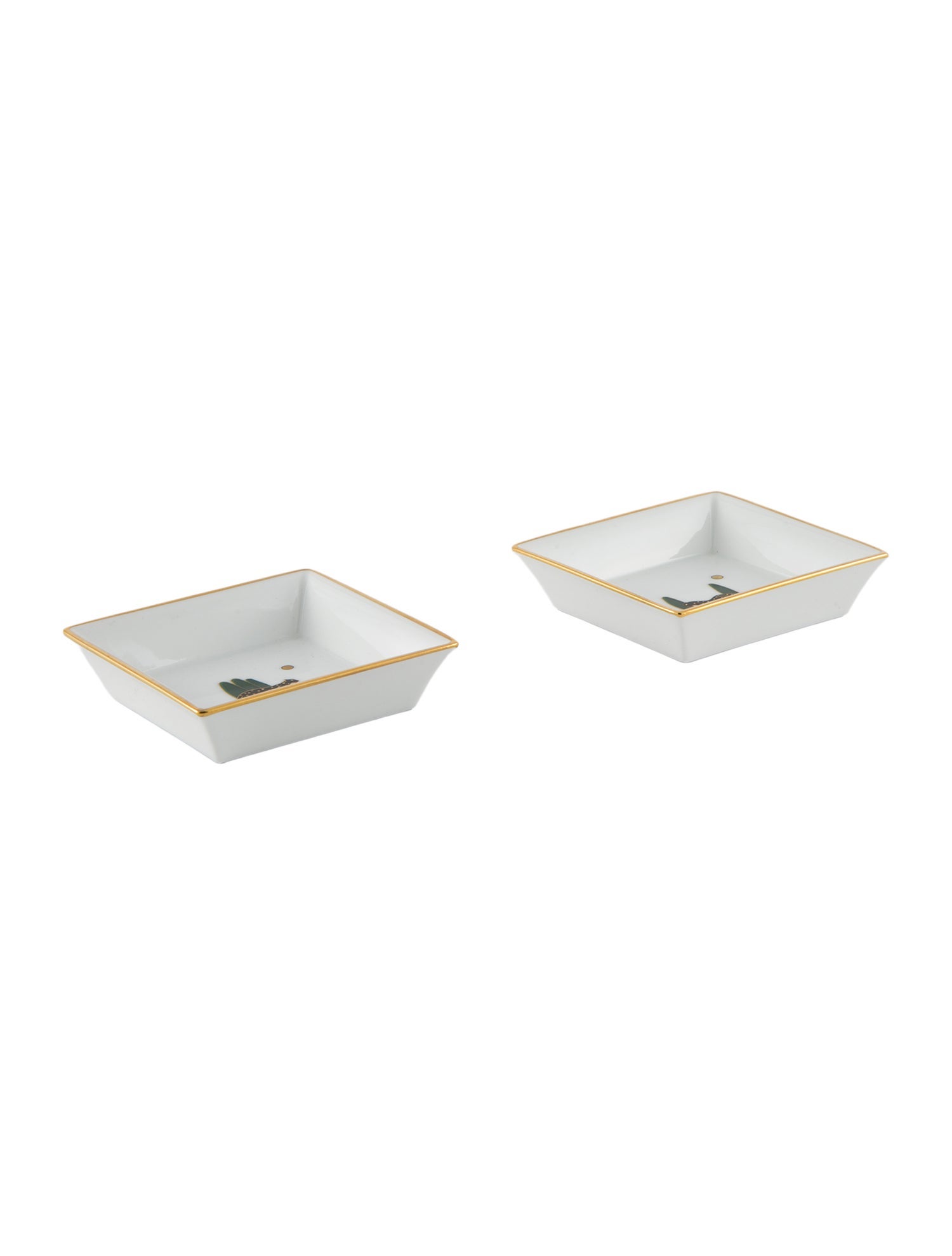 Cartier Pair of Panthere Trinket Dishes