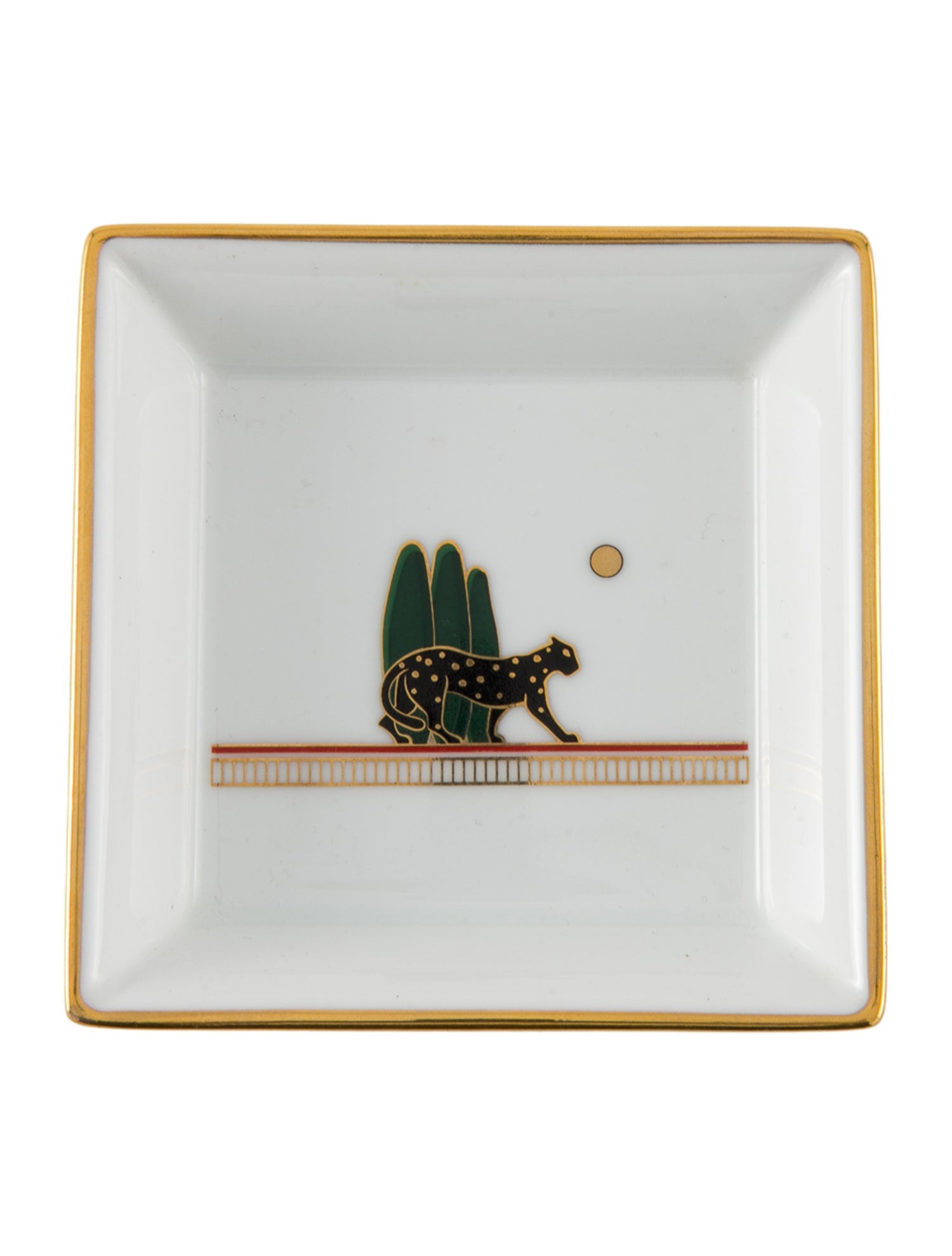 Cartier Pair of Panthere Trinket Dishes