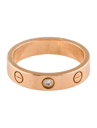 Cartier 1 Diamond LOVE Ring, Small Model