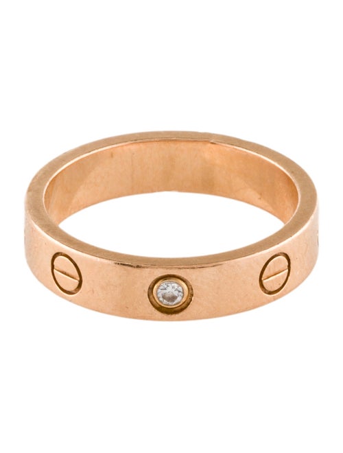 Cartier 1 Diamond LOVE Ring, Small Model