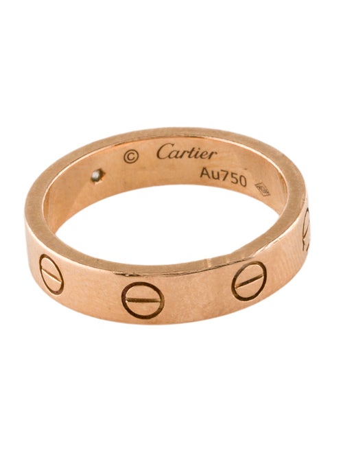 Cartier 1 Diamond LOVE Ring, Small Model