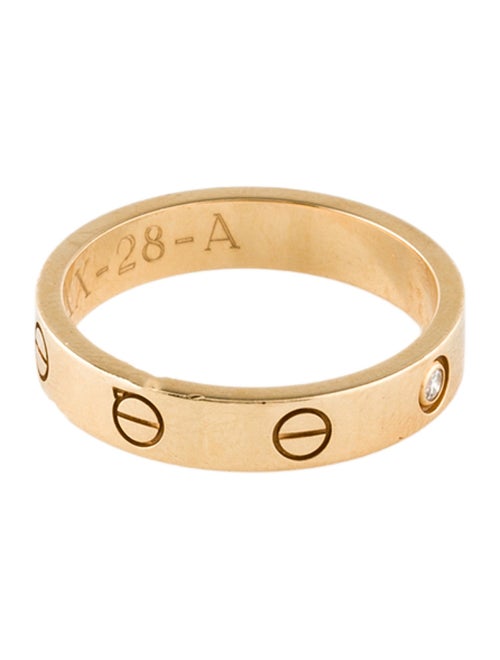 Cartier LOVE Ring, Small Model, 1 Diamond
