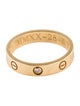 Cartier LOVE Ring, Small Model, 1 Diamond