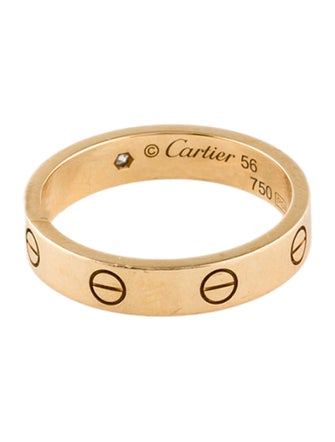 Cartier LOVE Ring, Small Model, 1 Diamond
