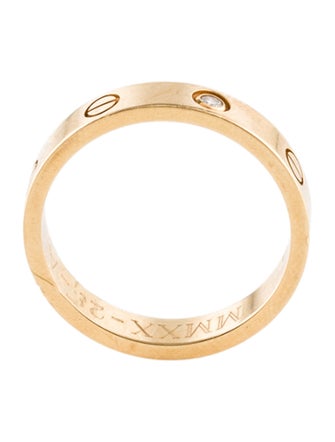 Cartier LOVE Ring, Small Model, 1 Diamond