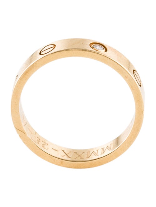 Cartier LOVE Ring, Small Model, 1 Diamond