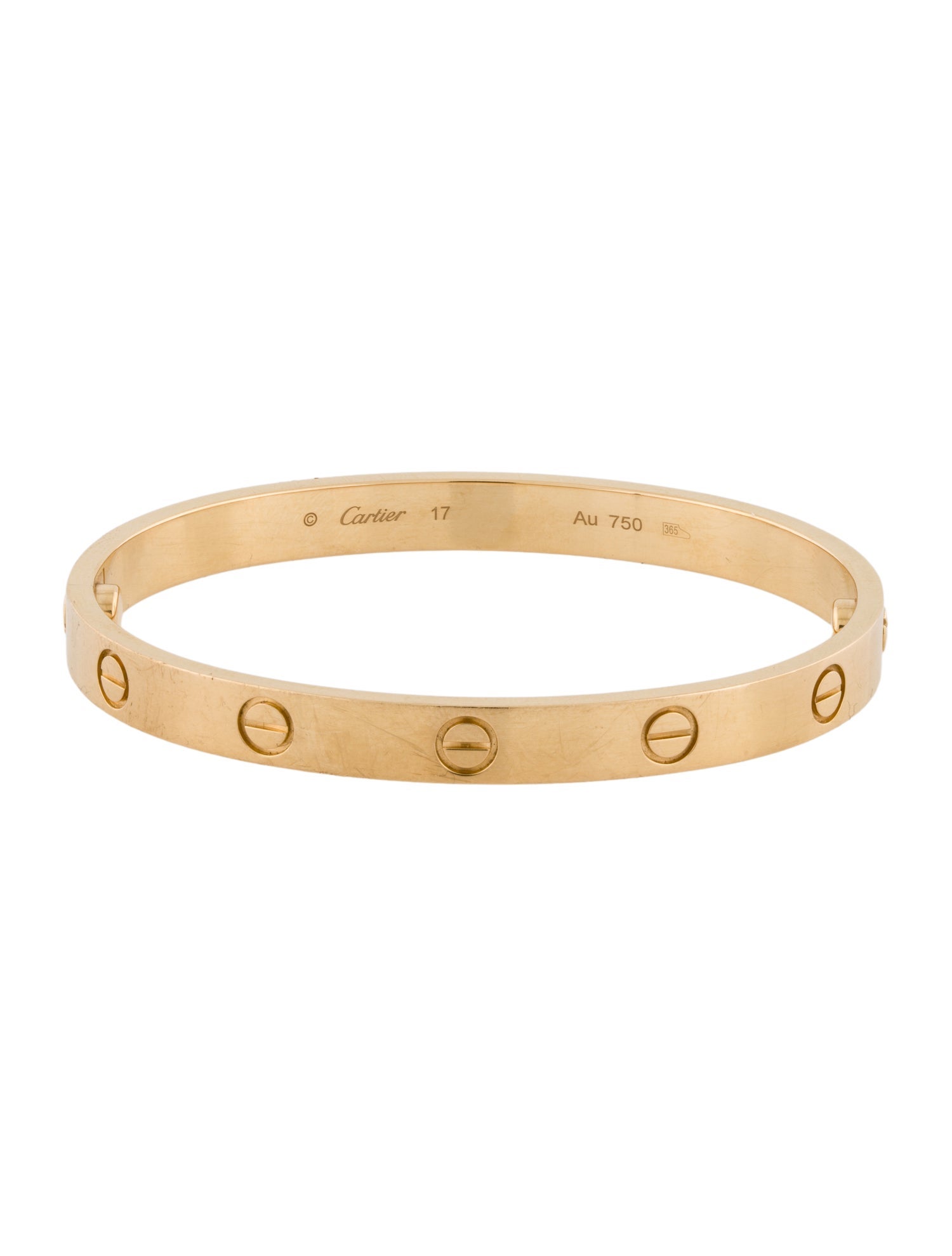 Cartier LOVE Bracelet, Classic Model