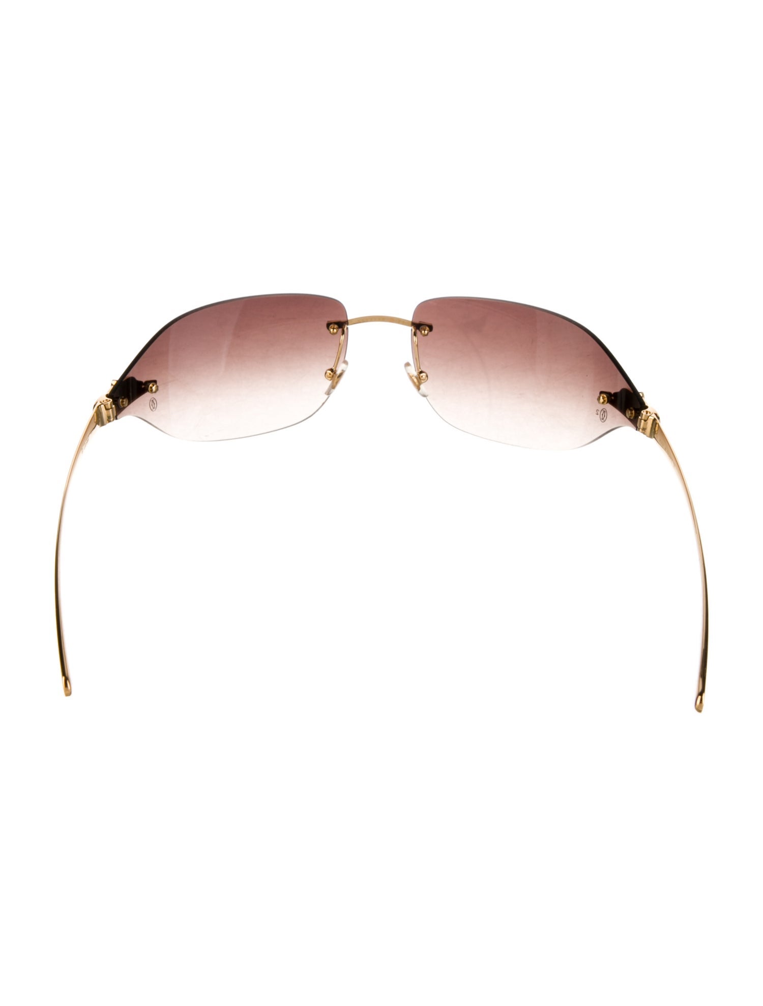 Cartier Panthere De Cartier Aviator Sunglasses