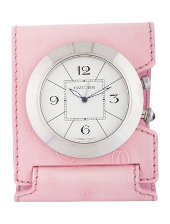 Cartier Pasha Tischuhr Clock.