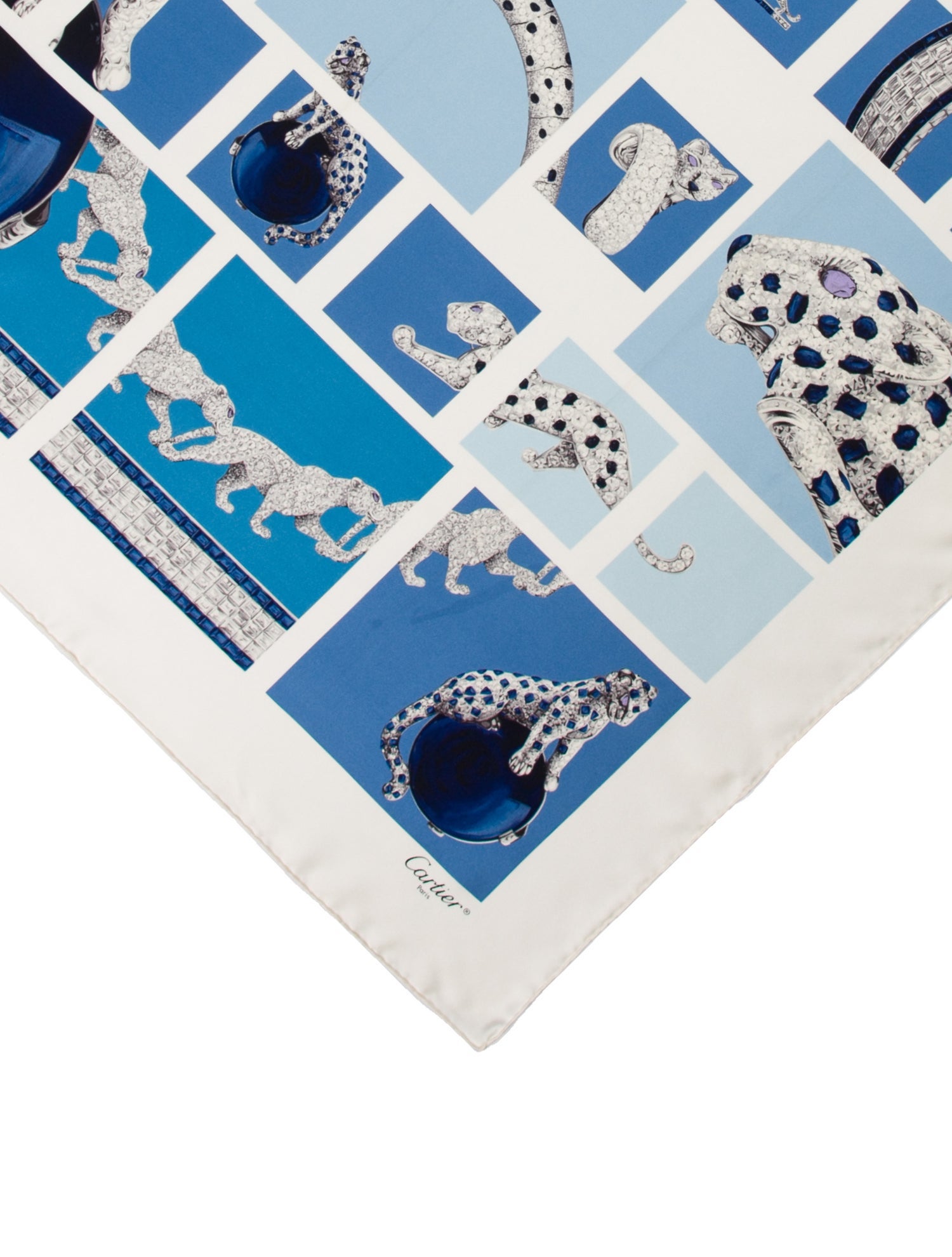 Cartier Silk Printed Scarf