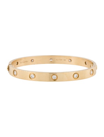 Cartier 10 Diamonds LOVE Bracelet, Classic Model