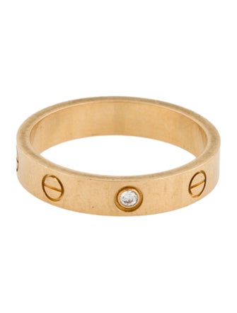 Cartier 1 Diamond, LOVE Ring, Small Model