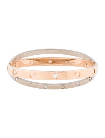 Cartier 12 Diamonds LOVE Bracelet
