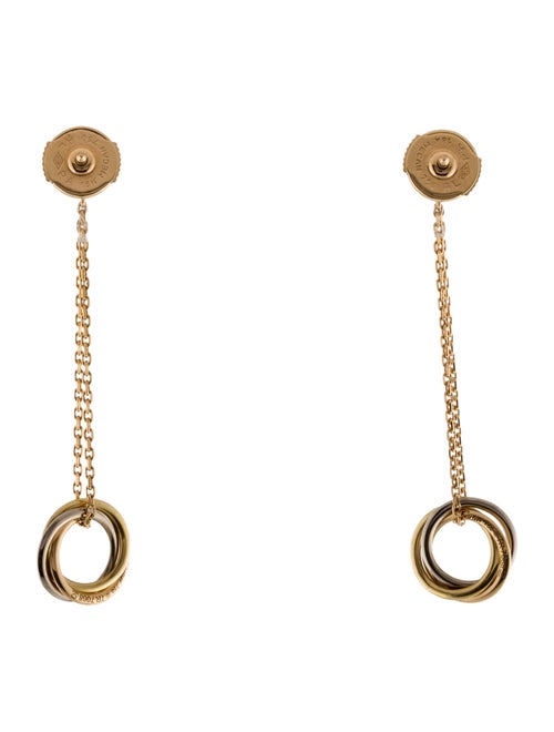 Cartier Diamond Trinity Drop Earrings