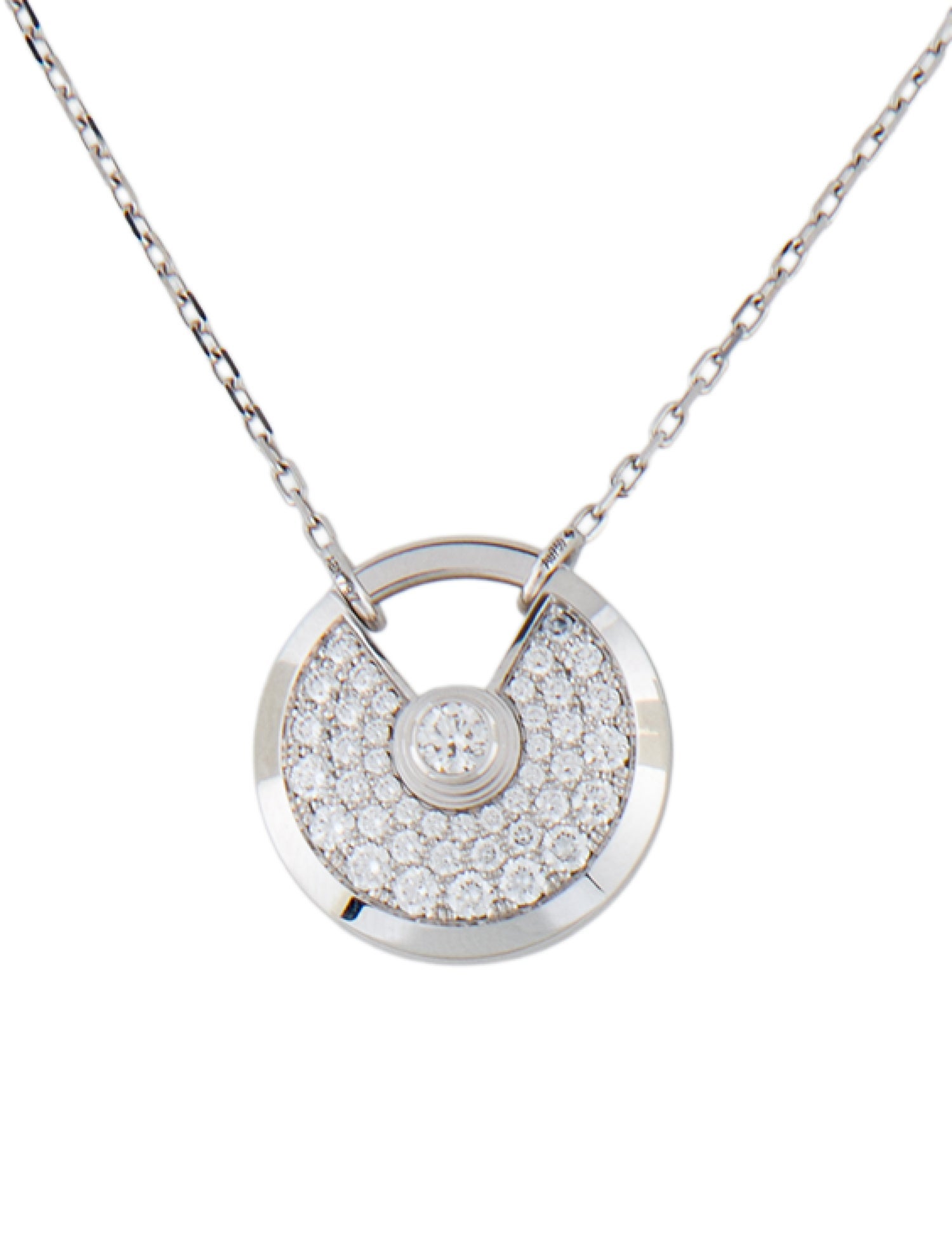 Cartier Diamond Amulette de Cartier Necklace