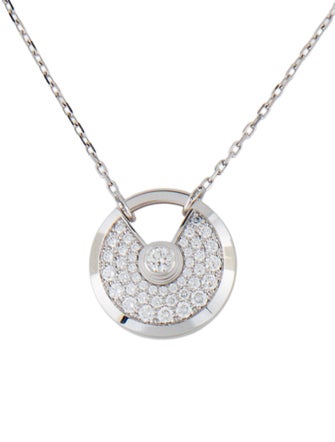 Cartier Diamond Amulette de Cartier Necklace