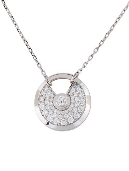Cartier Diamond Amulette de Cartier Necklace