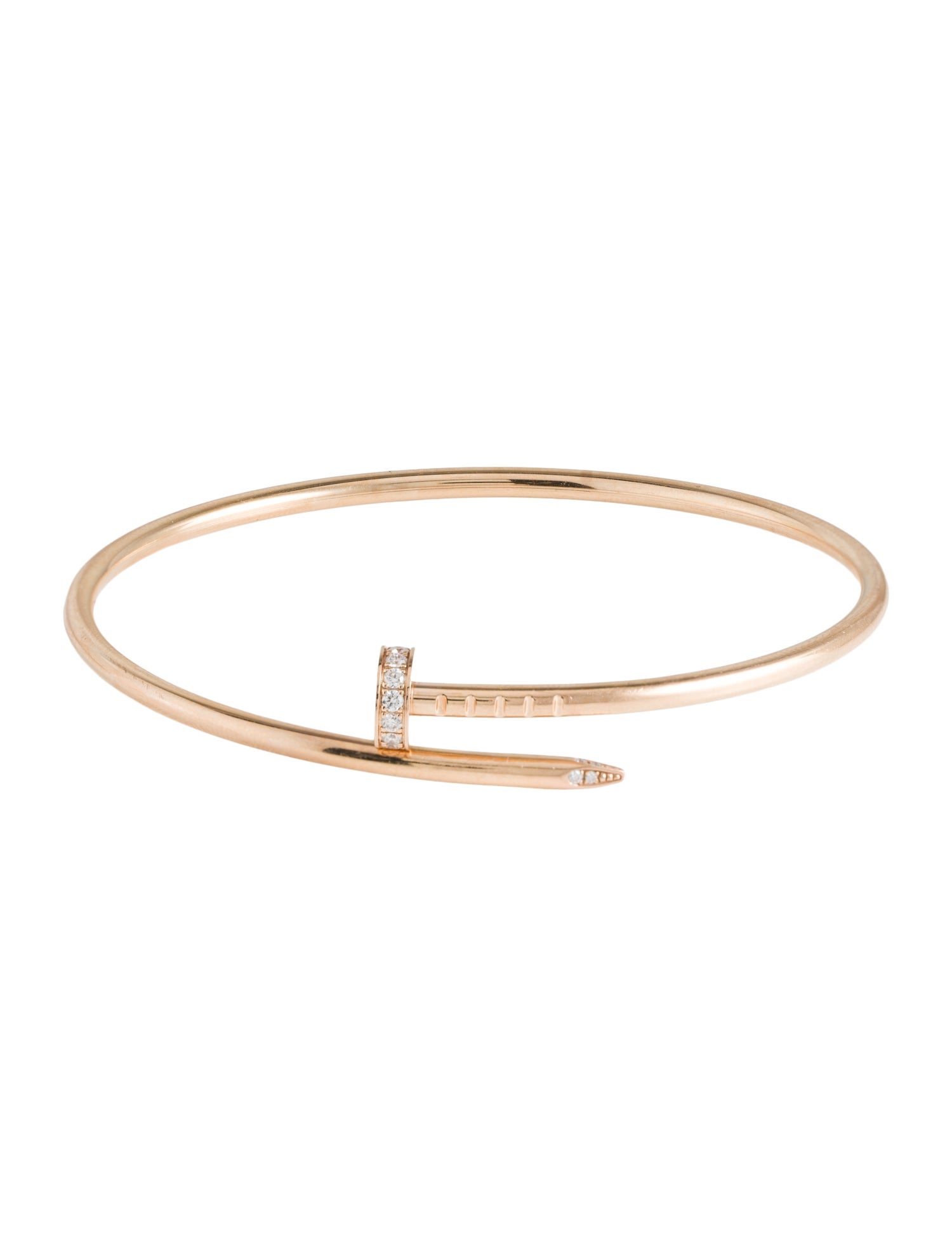 Cartier Diamond Juste Un Clou Bracelet, Small Model