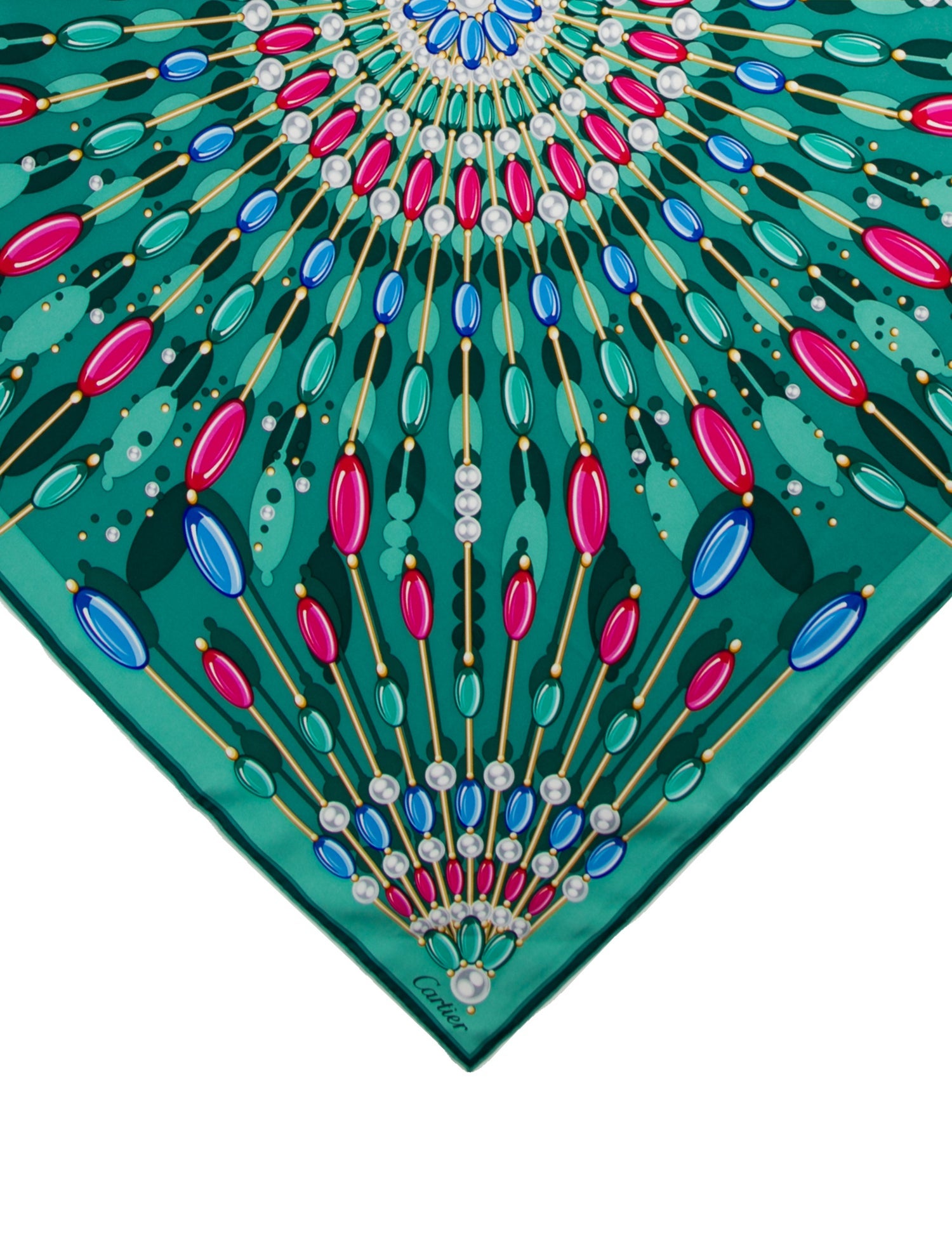 Cartier Silk Printed Scarf