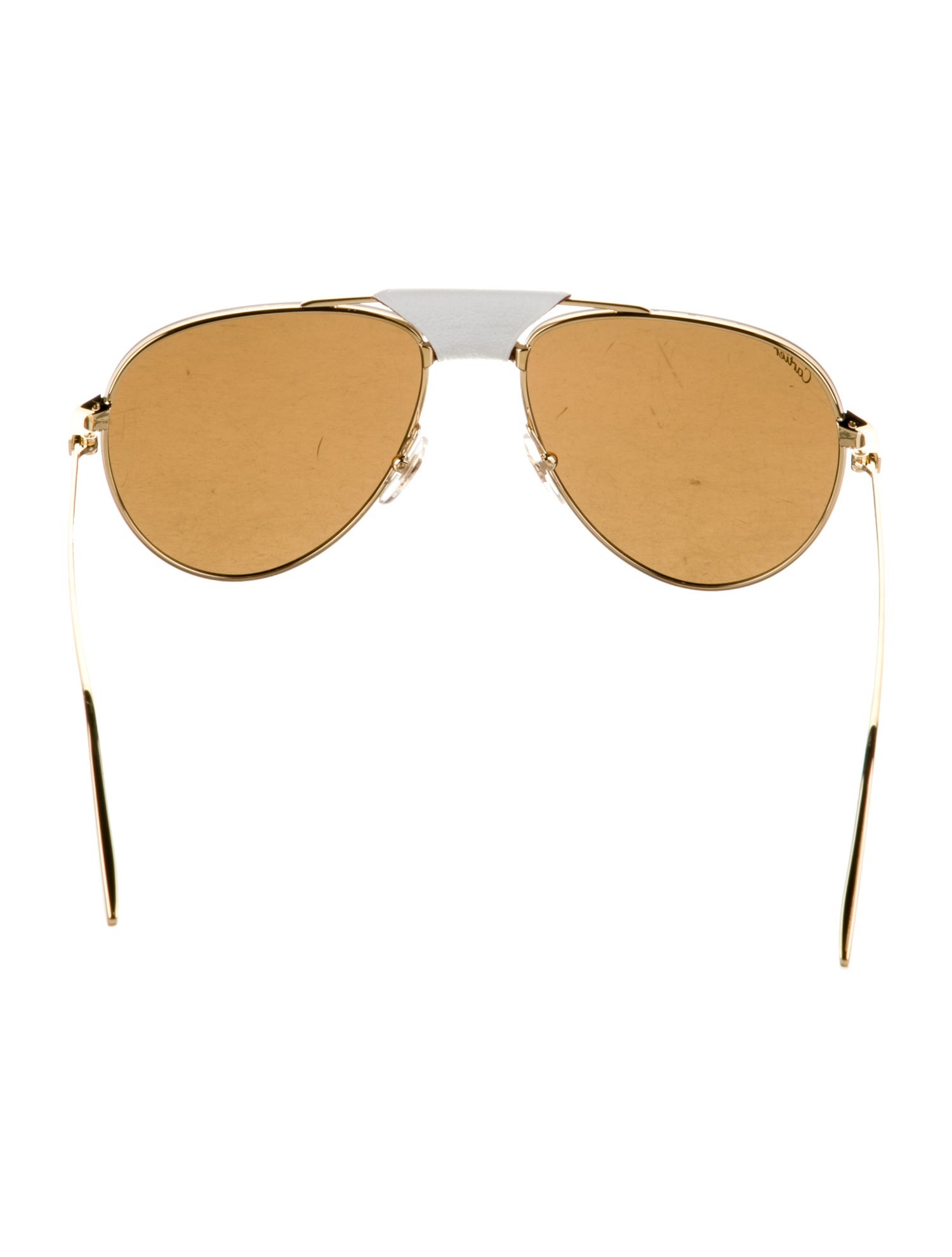 Cartier Aviator Tinted Sunglasses