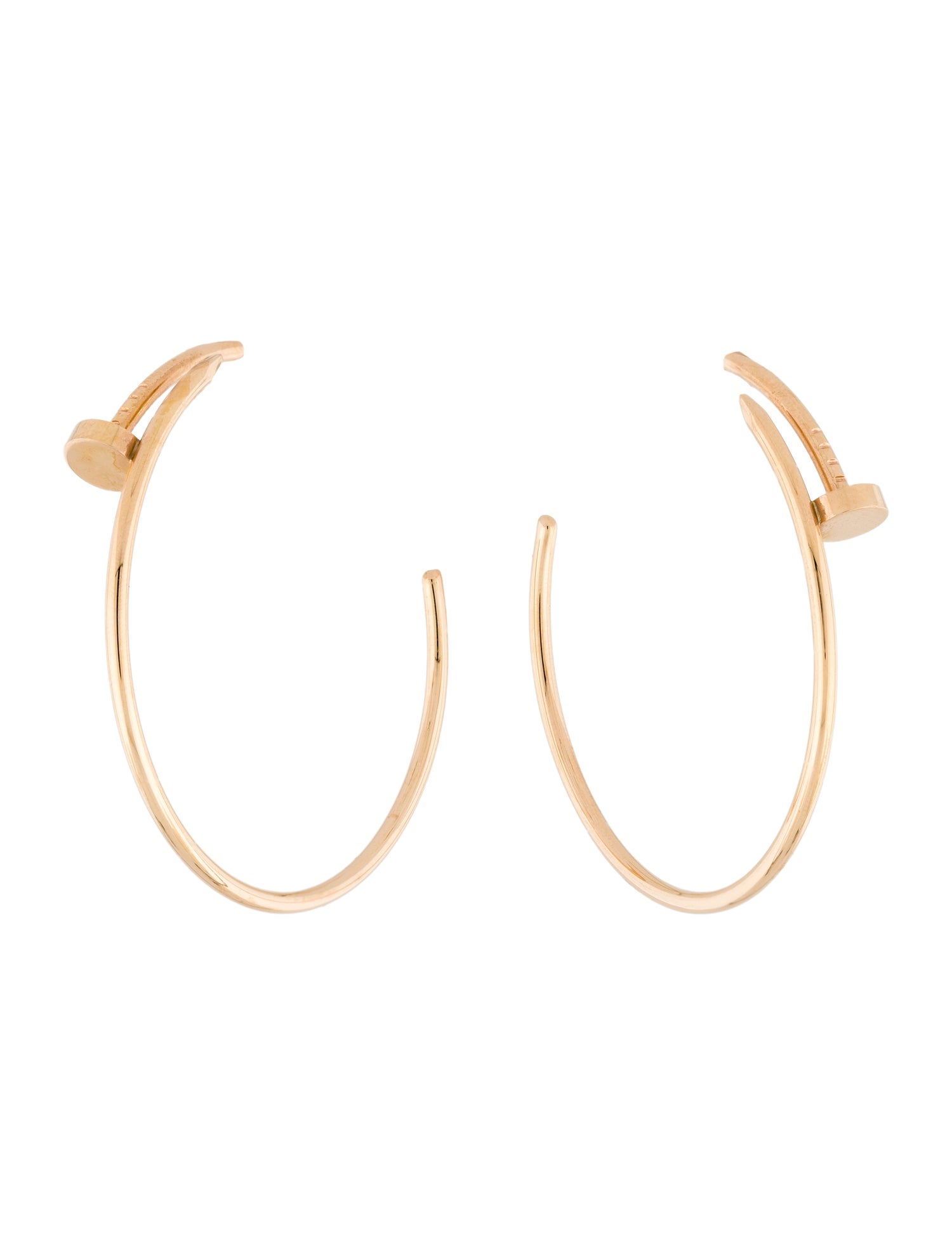 Cartier Juste un Clou Hoop Earrings, Large Model