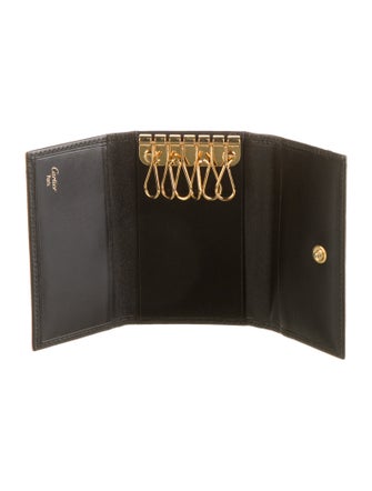Cartier Leather Key Holder Leather Wallet