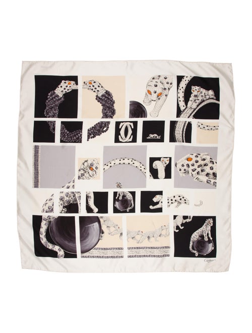 Cartier Silk Printed Scarf