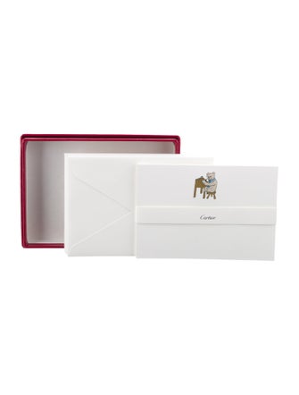 Cartier 20-Piece Stationery Card Set