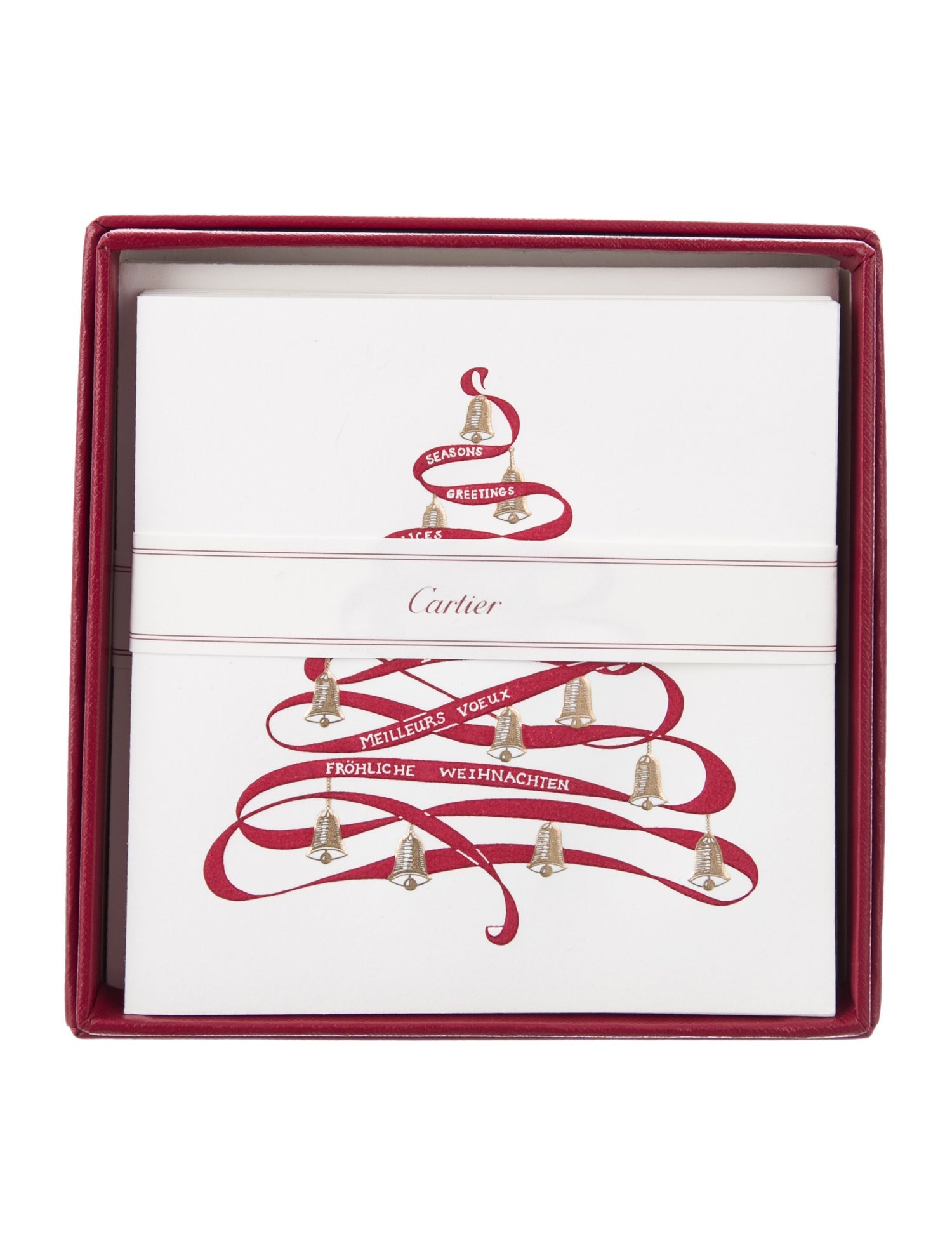 Cartier 20-Piece Holiday Card Set