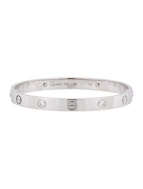 Cartier 4 Diamonds LOVE Bracelet, Classic Model