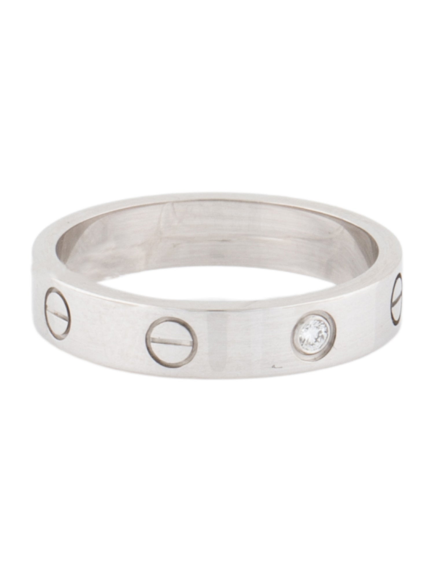 Cartier 1 Diamond LOVE Ring, Small Model