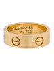 Cartier LOVE Ring, Classic Model