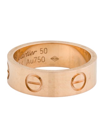 Cartier LOVE Ring, Classic Model