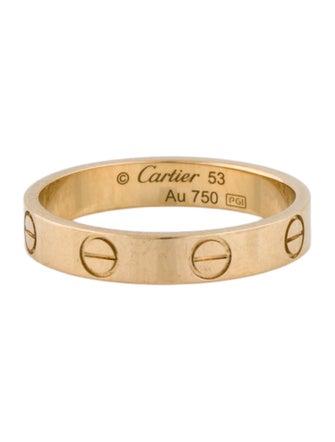 Cartier LOVE Ring, Small Model
